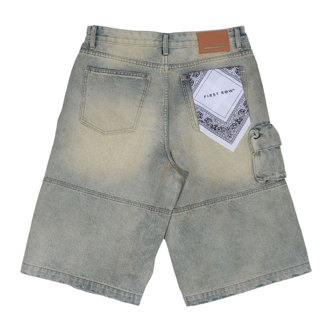 First Row Jorts PATCHES MULTI CARGO JORTS Style FRS3011