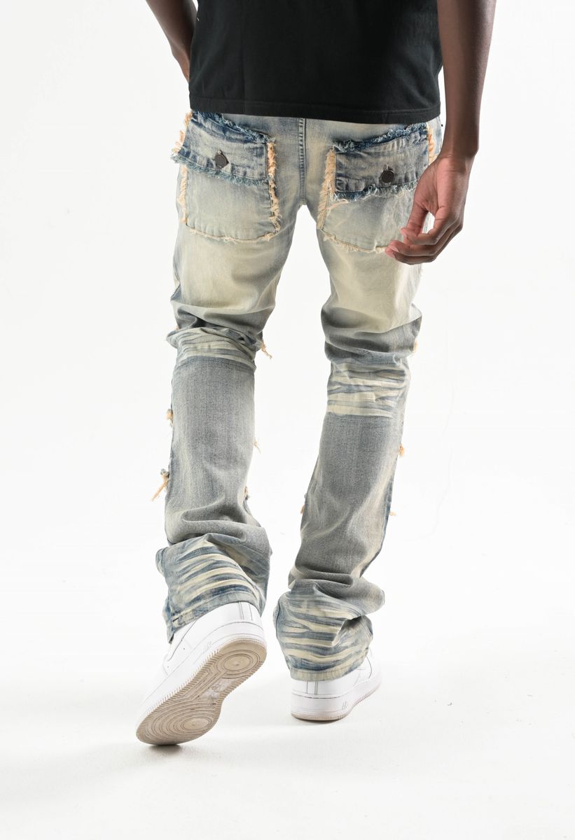 Spark Jeans " Stack MultiPockets TINT"