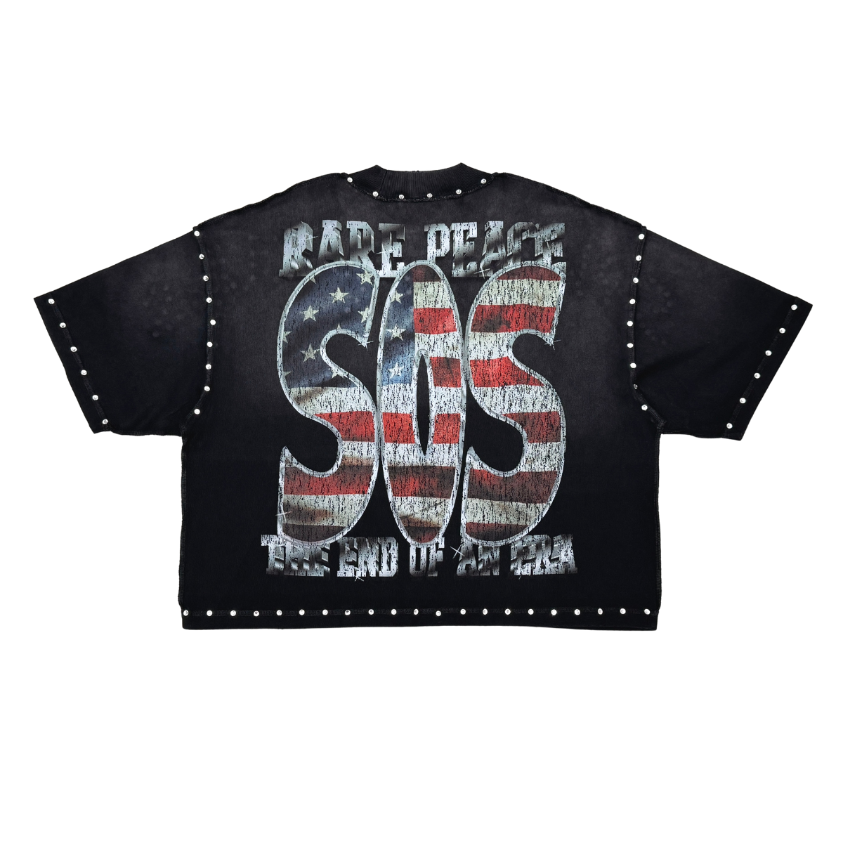 RARE PEACE TEE Style RT5050 Black