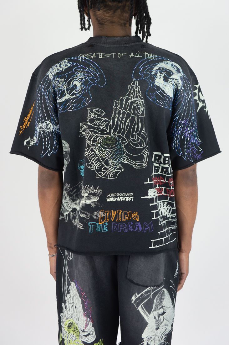 Rebel mind Black Culture Tee