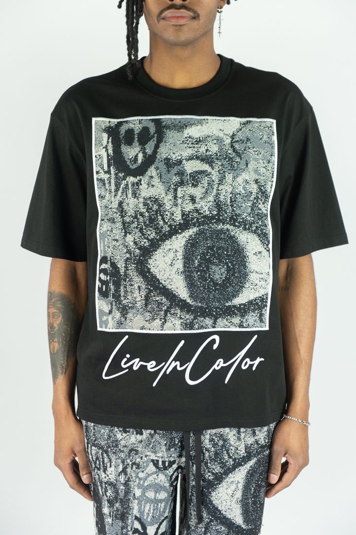 Rebel Minds LIVE IN COLOR TAPESTRY TEE