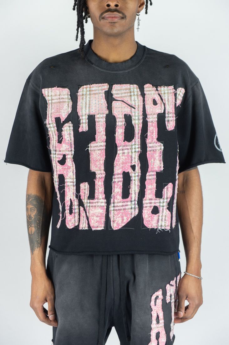 R3bel BROKEN T-SHIRT black
