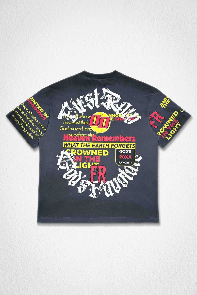 First Row GOD'S FAVORITE SACRED CHAOS TEE
