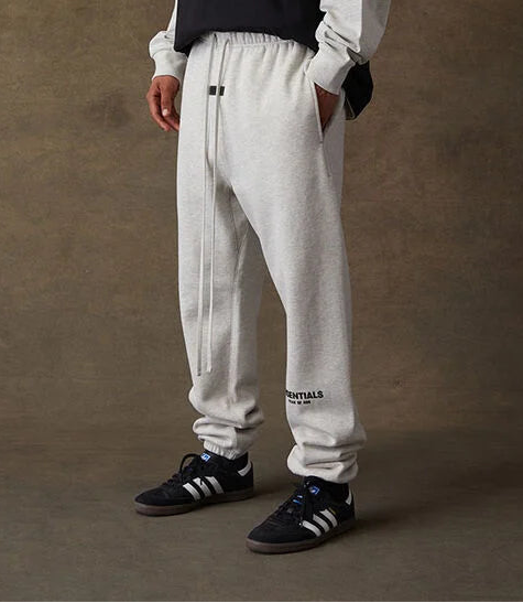 Essential light oatmeal sweatpants
