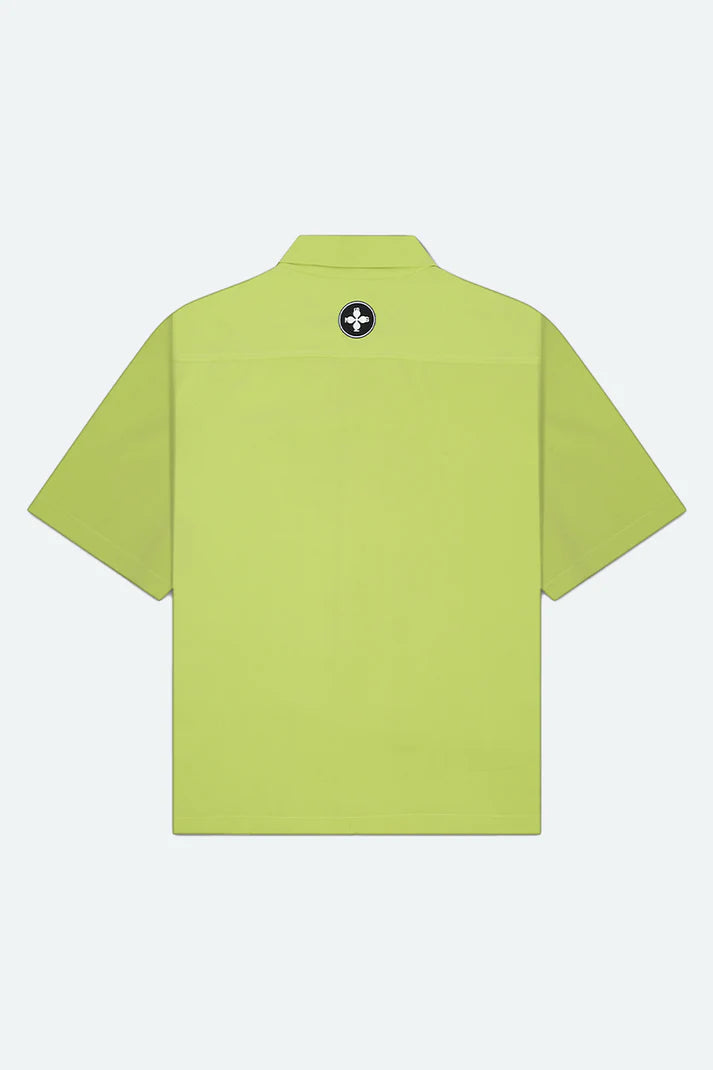 Sham Cuban Collar Shirt (Pulse Lime)