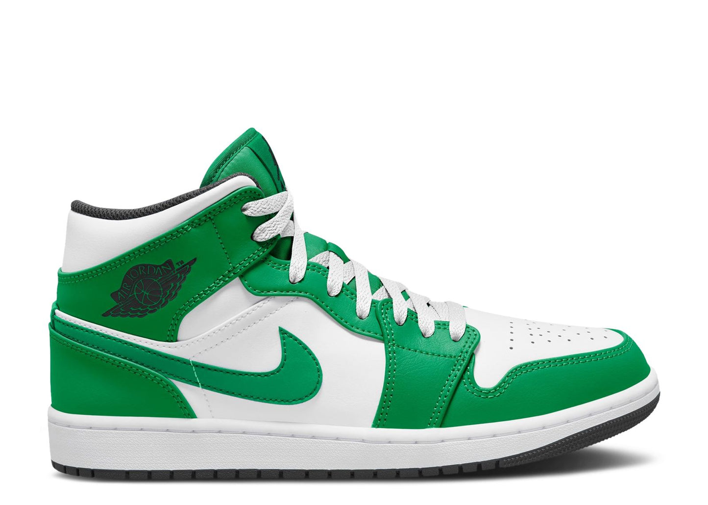 Jordan 1 Mid Lucky Green
