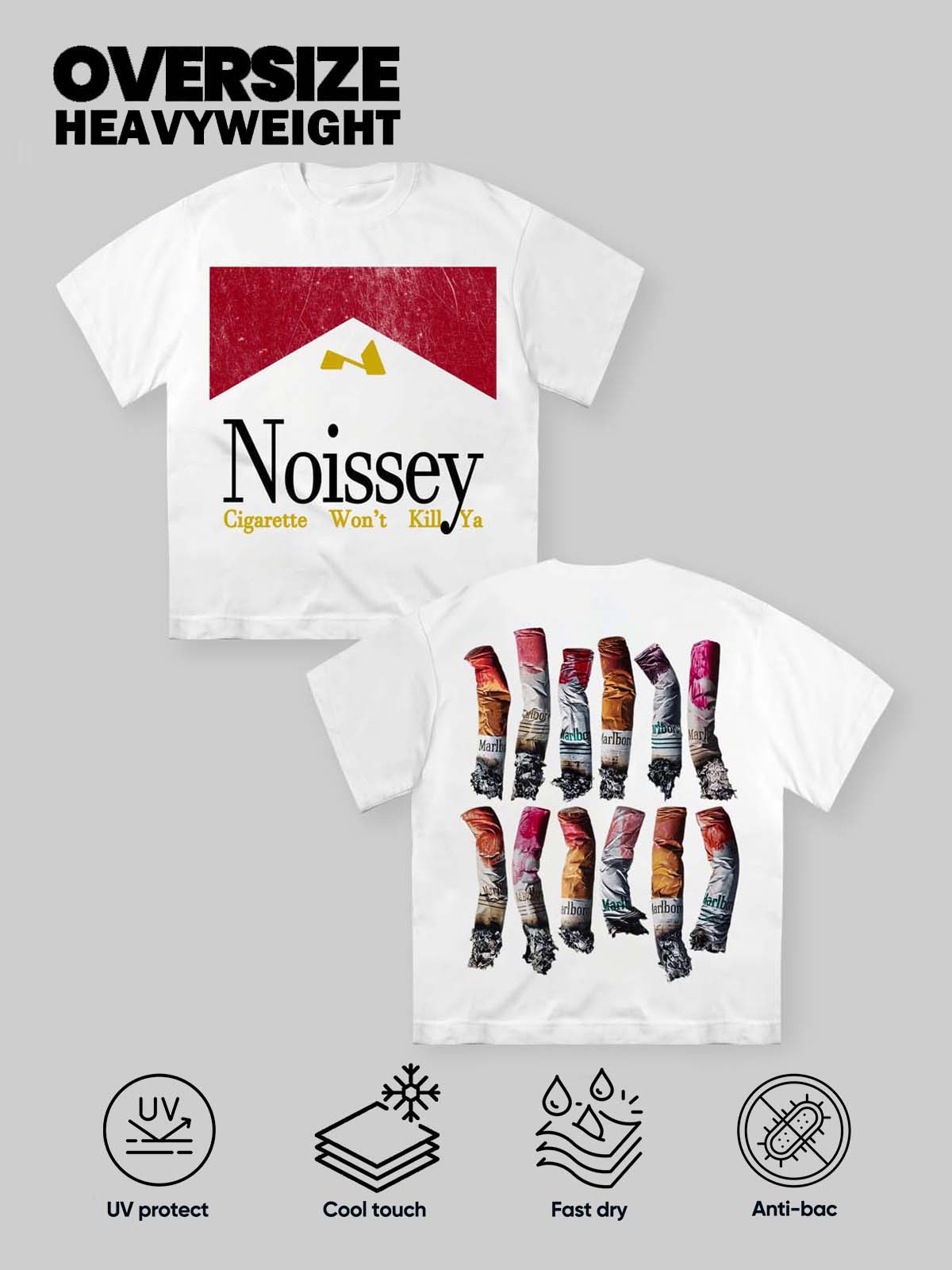 Noissey Marlboro Double-Sided Print T-Shirt