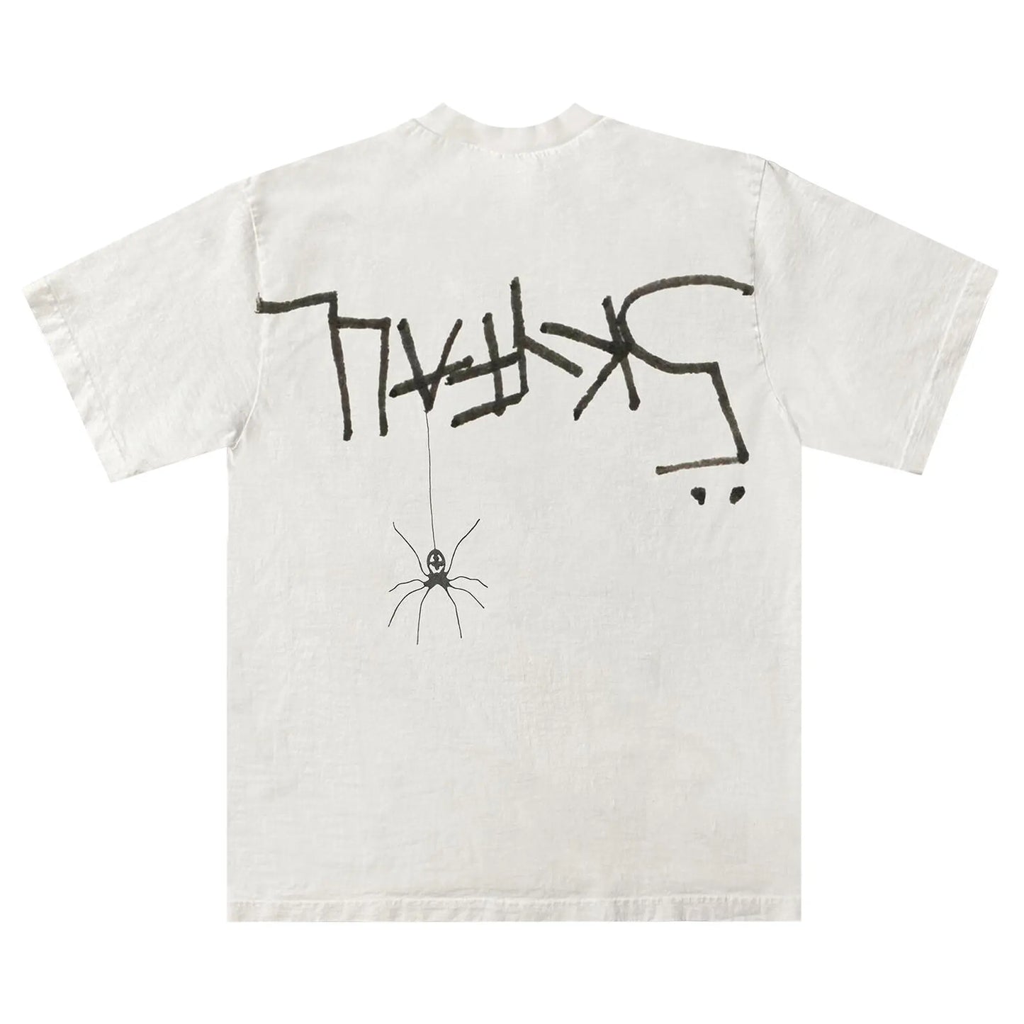 Sp5der T-shirt White Spider back logo