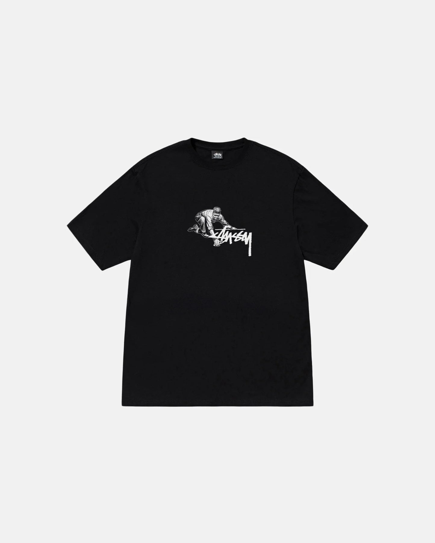 Stüssy T-shirt black worker
