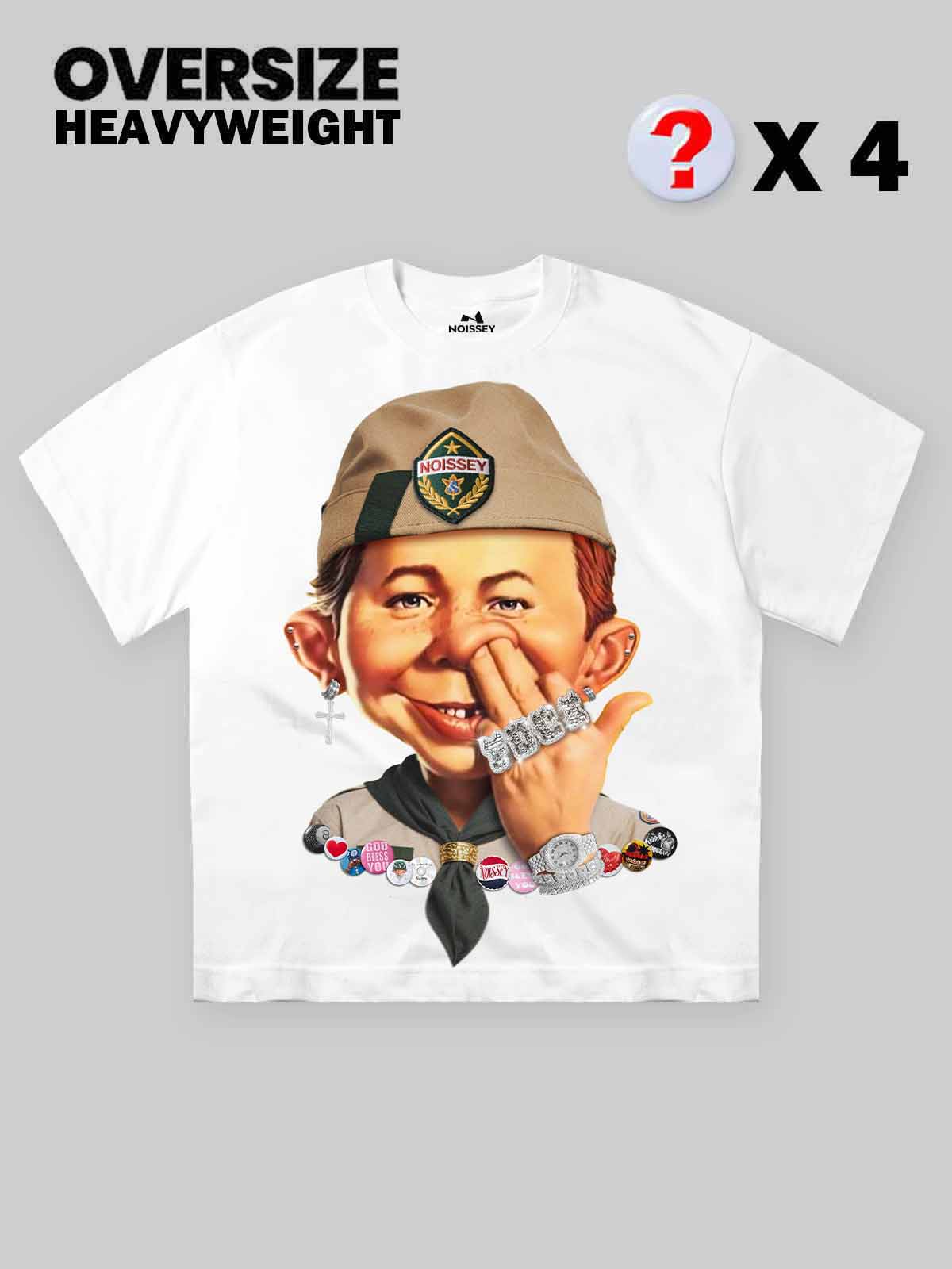 Bad Boy Scout DIY Printed T-shirt