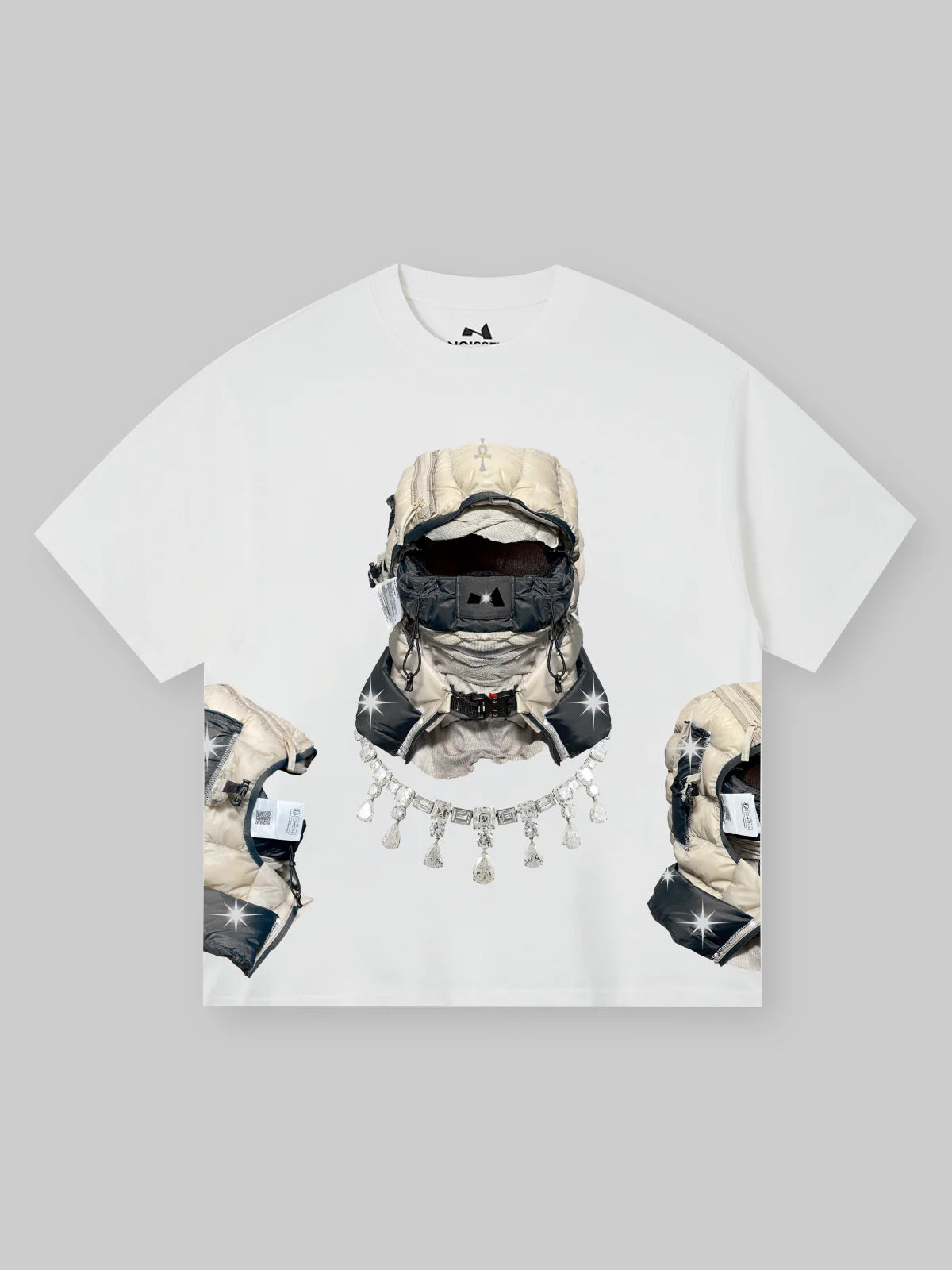 BOUNCE BACK Diamond-Printed Functional T-shirt