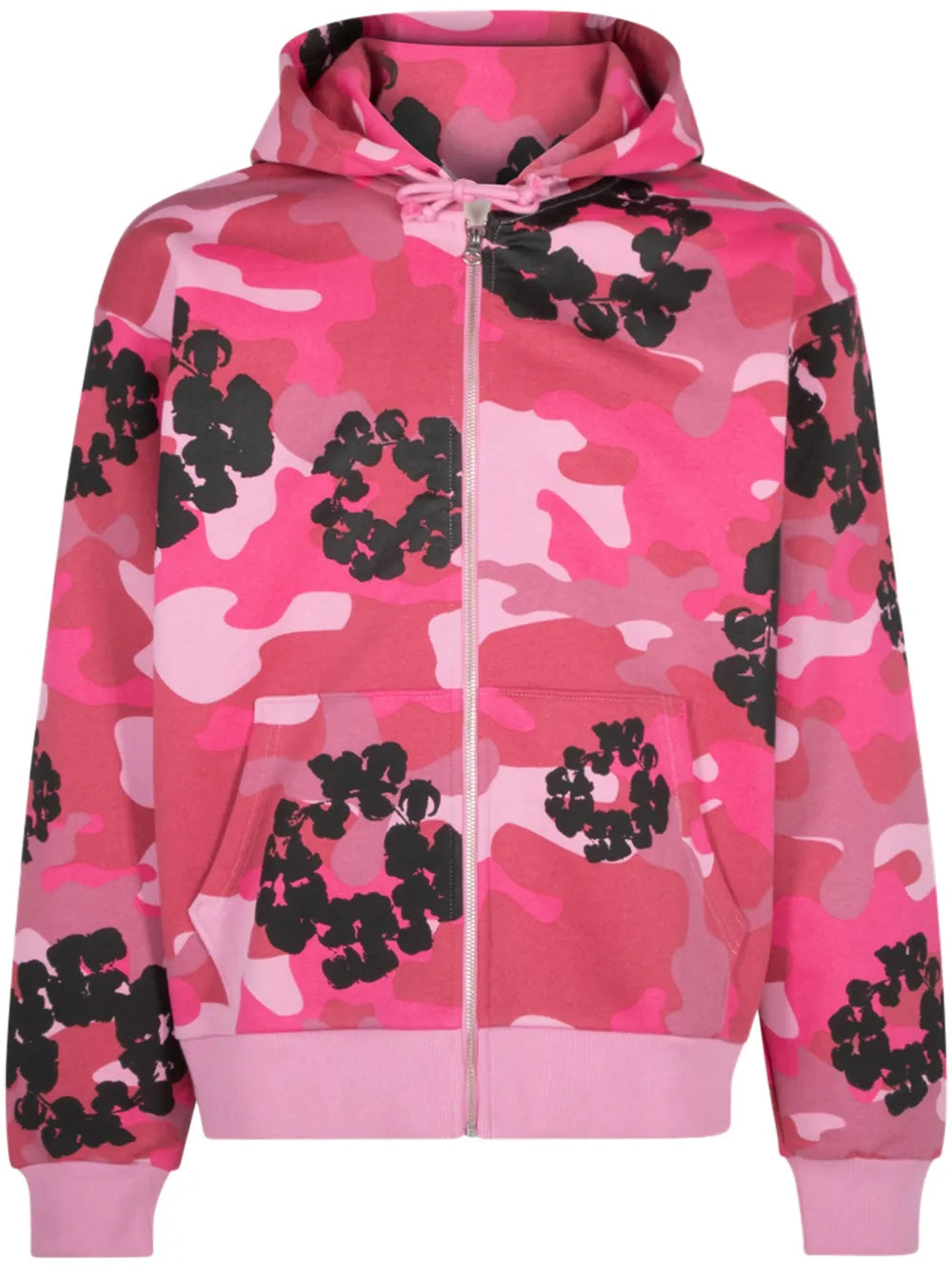 Denim tears hoodie pink camo