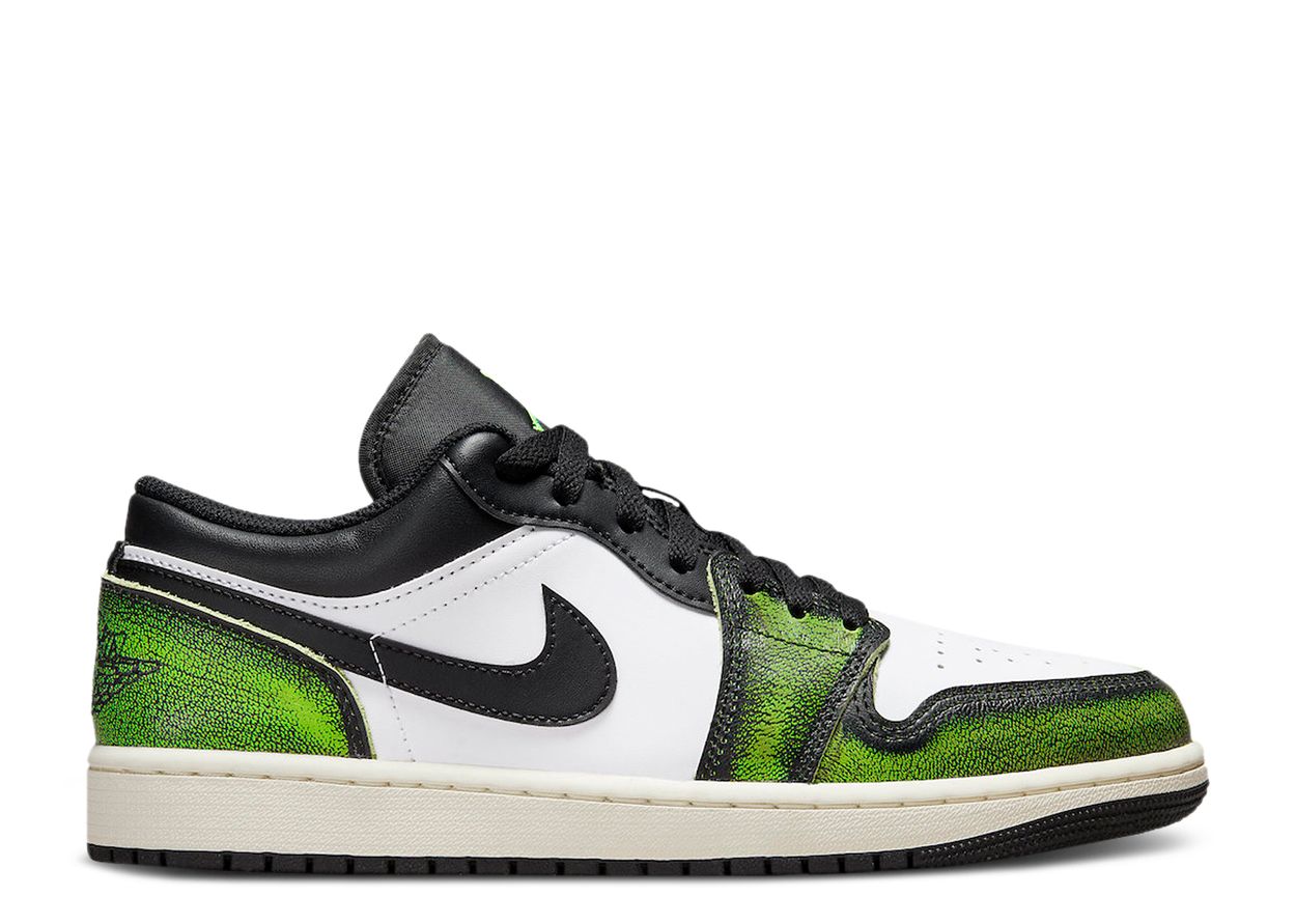 Jordan 1 Low Wear Away Vert Électrique