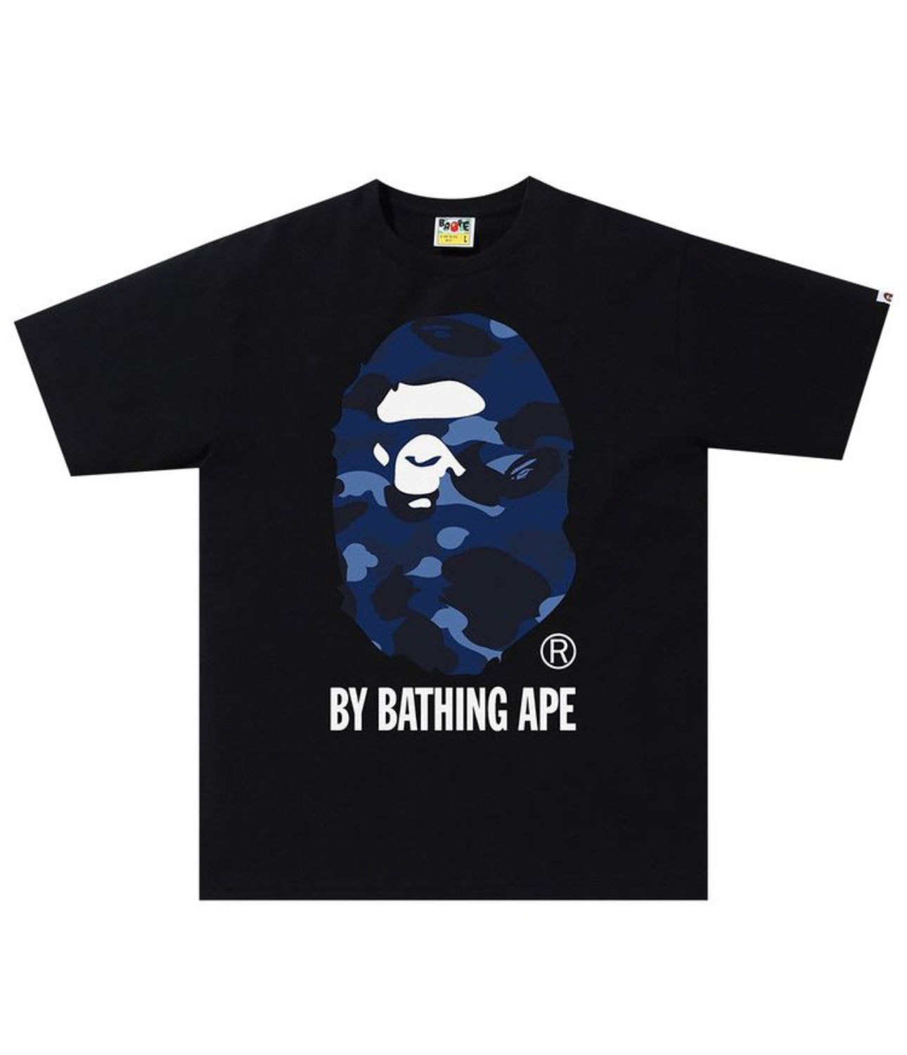 BAPE Color Camo By Bathing Ape Tee - Black/Navy