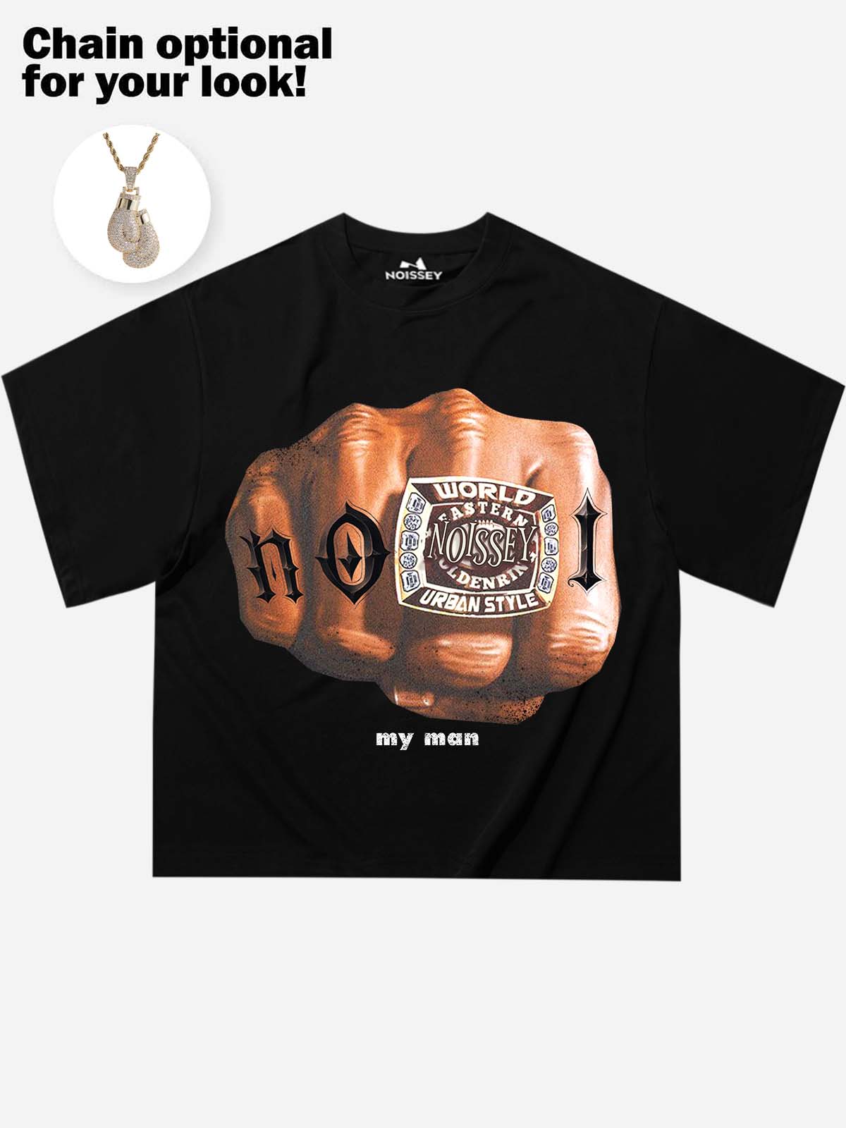 DAP ME UP! Print Boxy Oversized T-Shirt