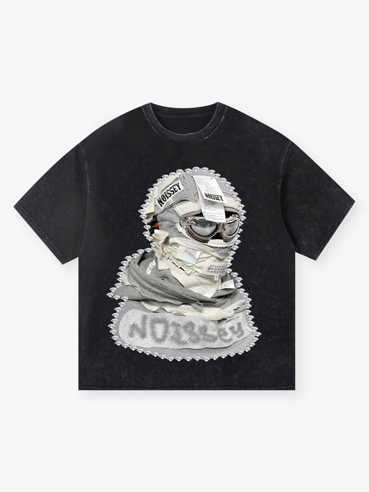 Noissey Shattered Collage Mask Multicolor 300g T-shirt