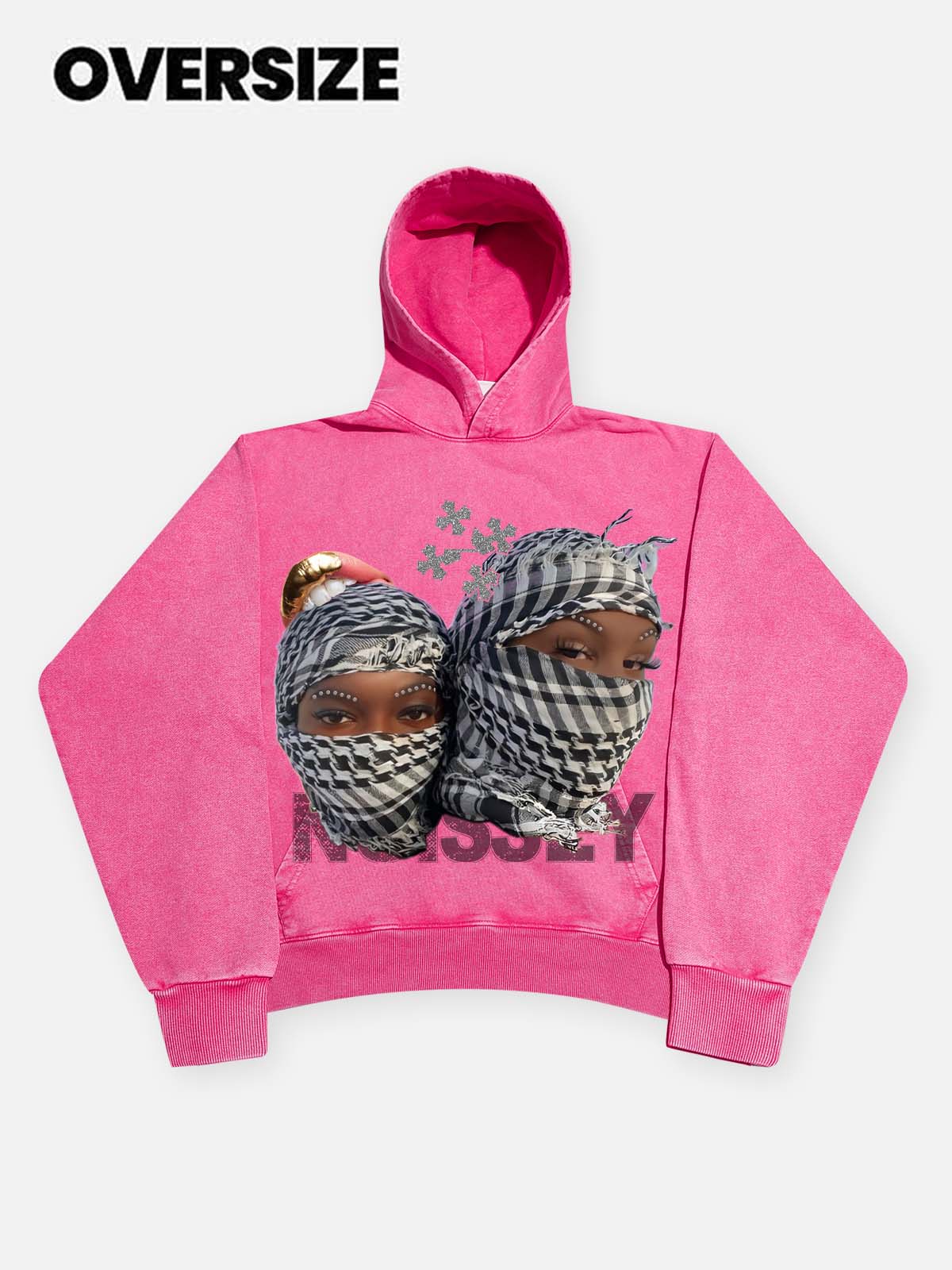 Noissey High Quality Desert Scarf Characters Hoodie