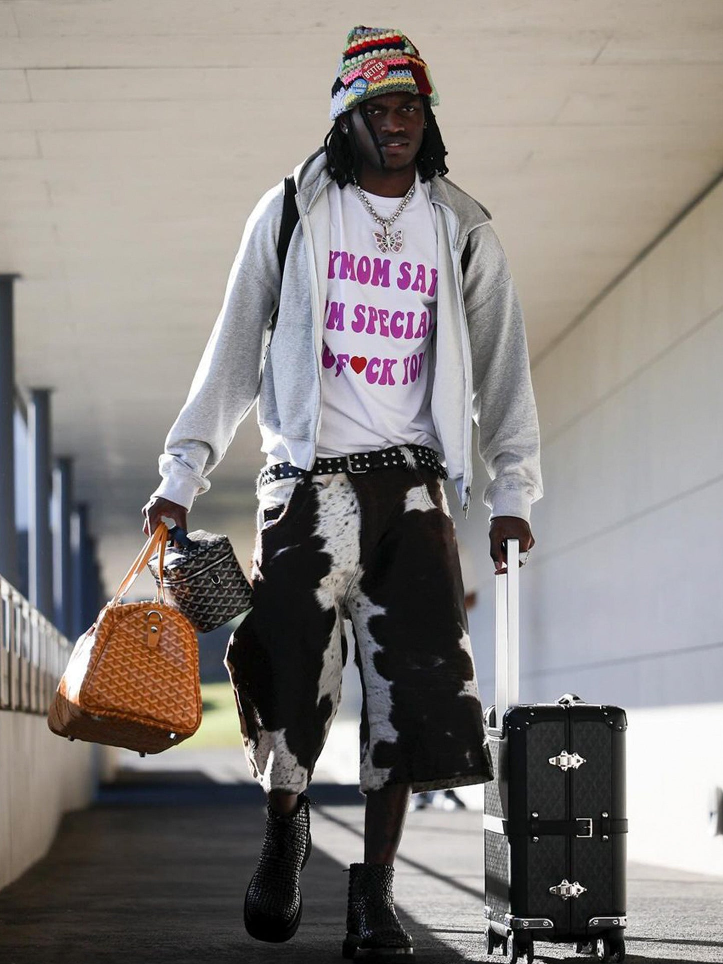 BOUNCE BACK© "My mom says I'm special" 3D Embossed Print T-shirt