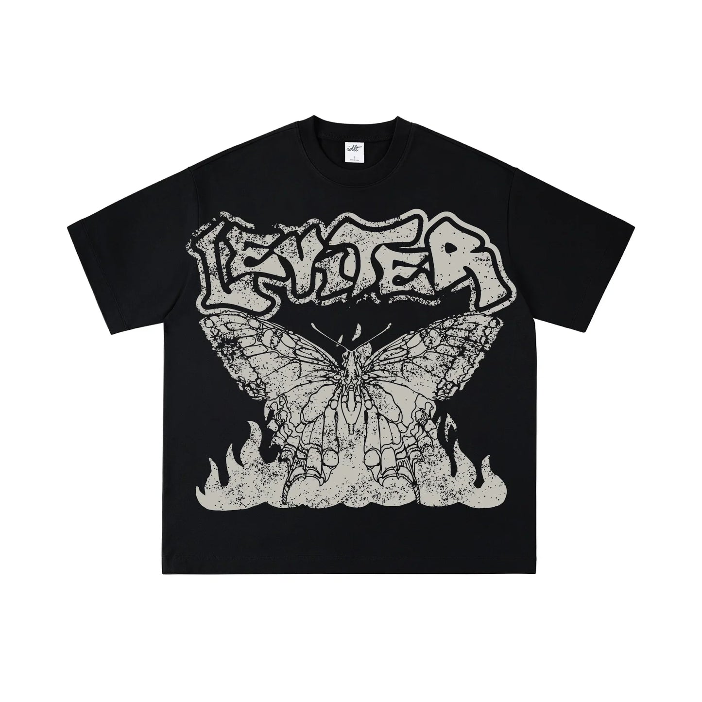 Leviter Bloom Black T-shirt