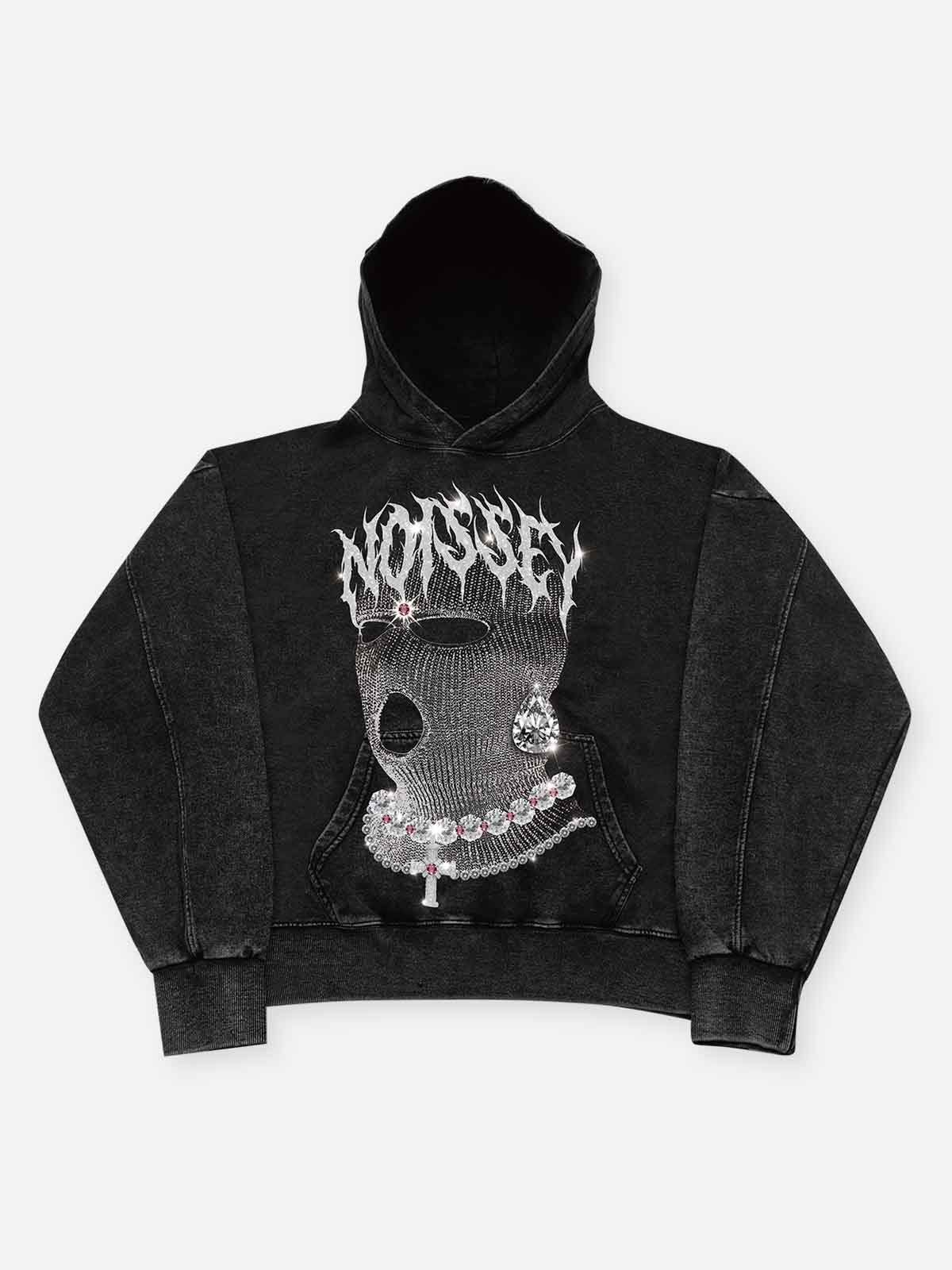 Noissey Exclusive Diamond Mask Print 350g Hoodie