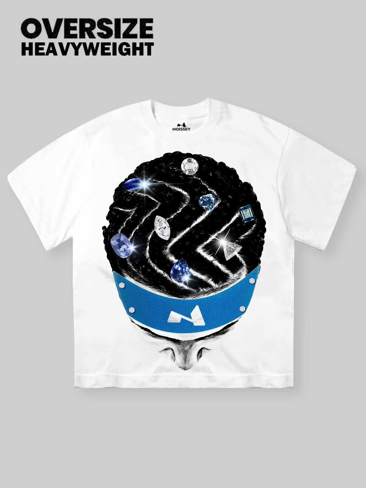 Sports Star Headband Diamond Print T-shirt