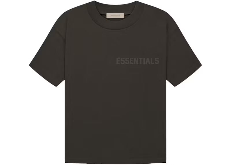 Fear of God Essentials Short-Sleeve Tee “Off Black”