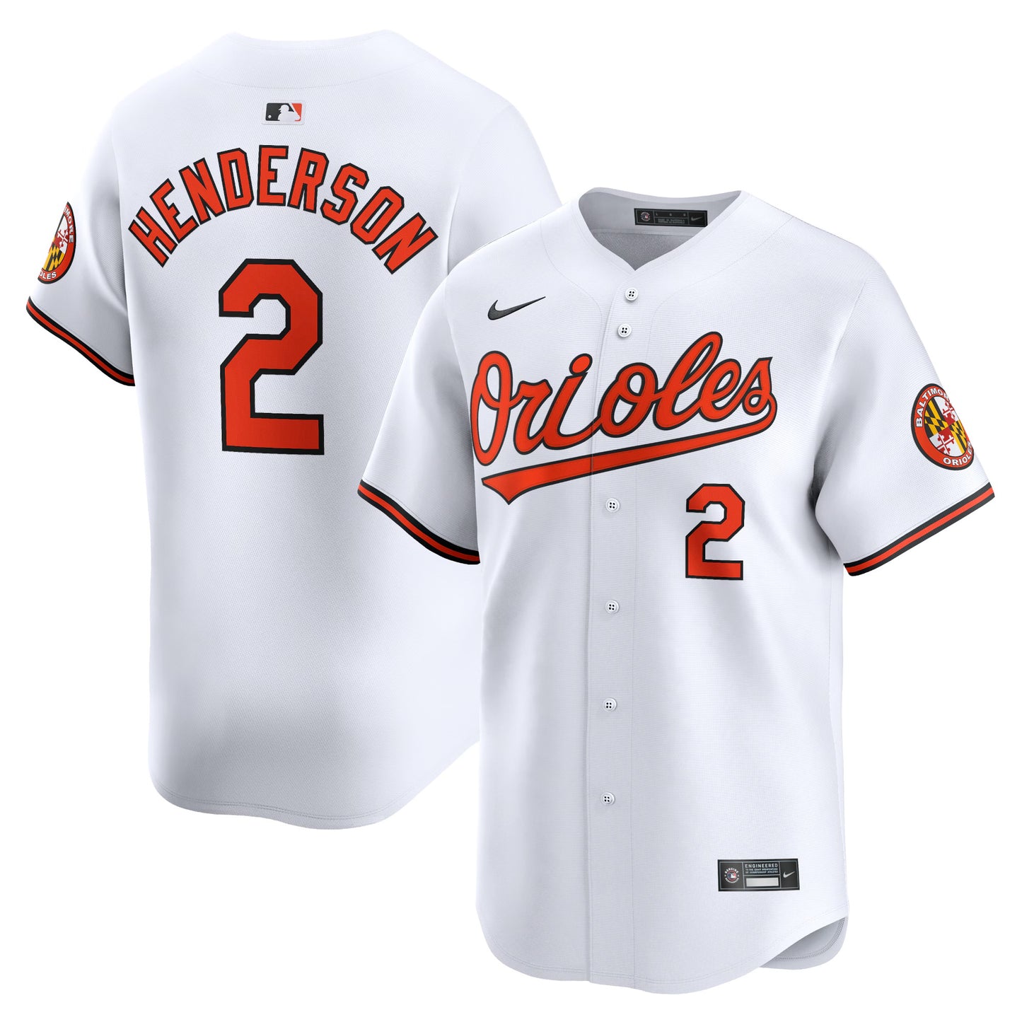 Baseball Orioles Henderson Jersey