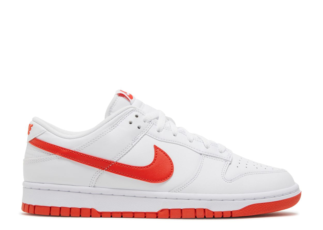 Nike dunk low retro white picante red