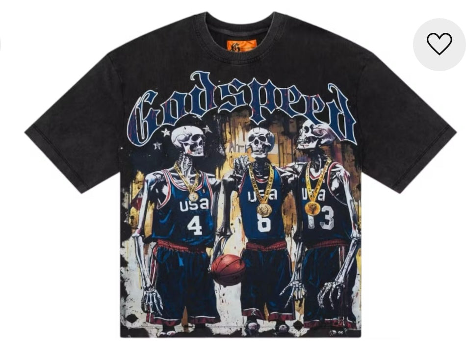 Godspeed T-shirt Dream team Skeleton