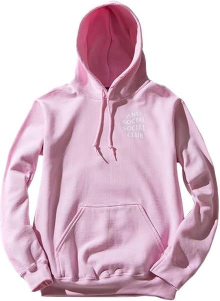 Anti Social Social Club Know You Better Hoodie Pink