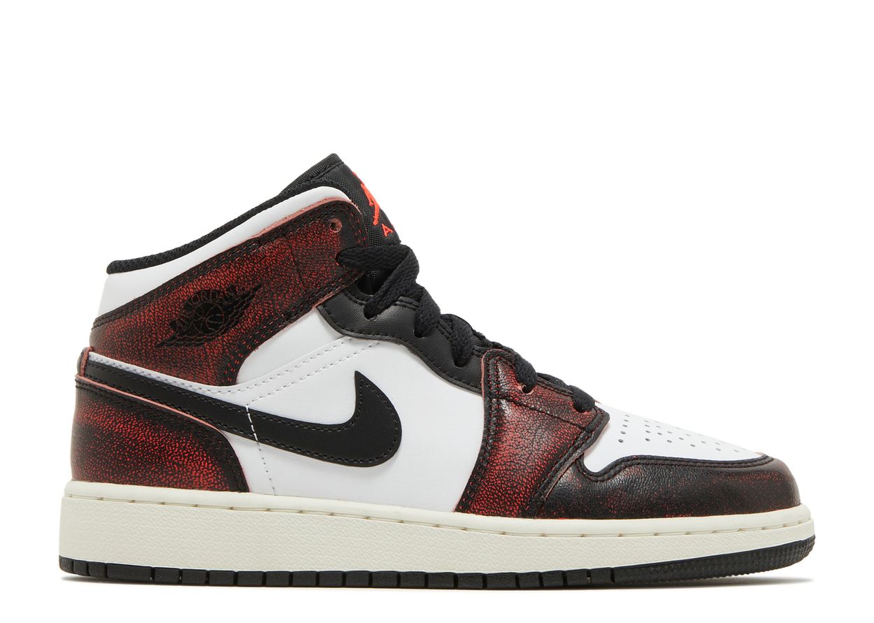 Jordan 1 Mid Wear-Away Chicago (GS)