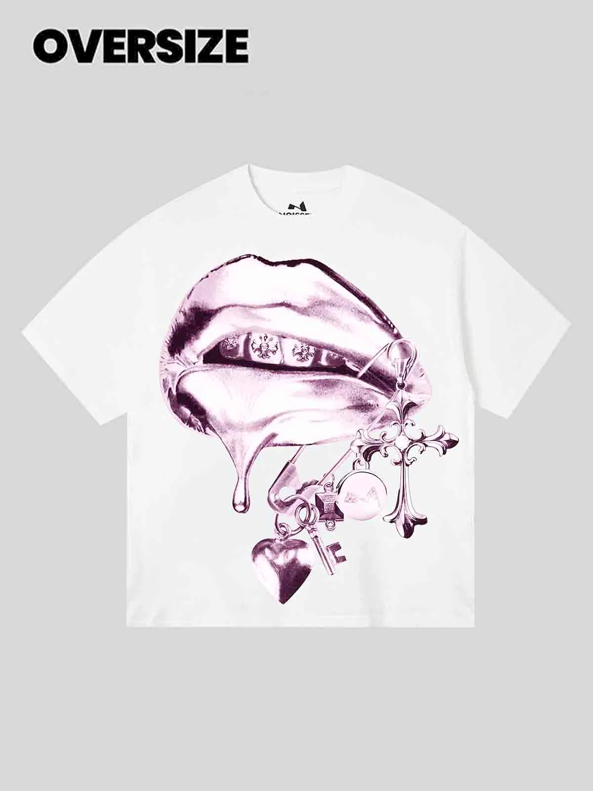 Noissey Luminescent Keychain Lip Print
T-Shirt