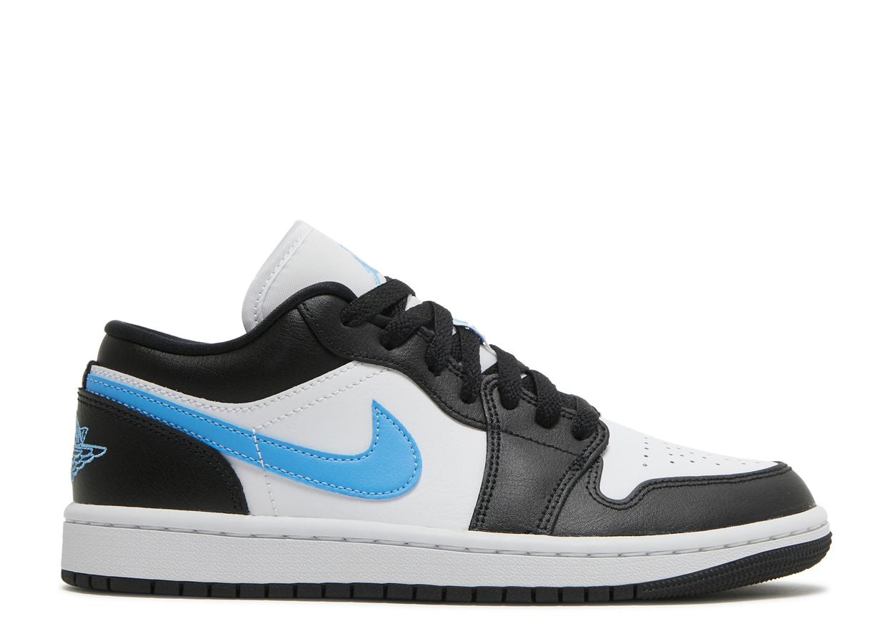 Jordan 1 Low Black University Blue White (Women's)