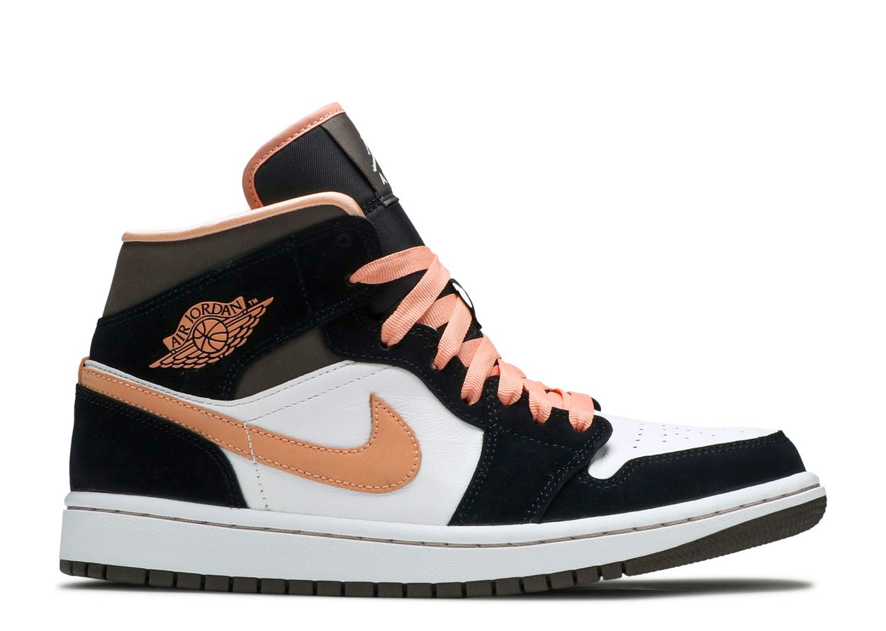 Jordan 1 Mid Peach Mocha (Women's)