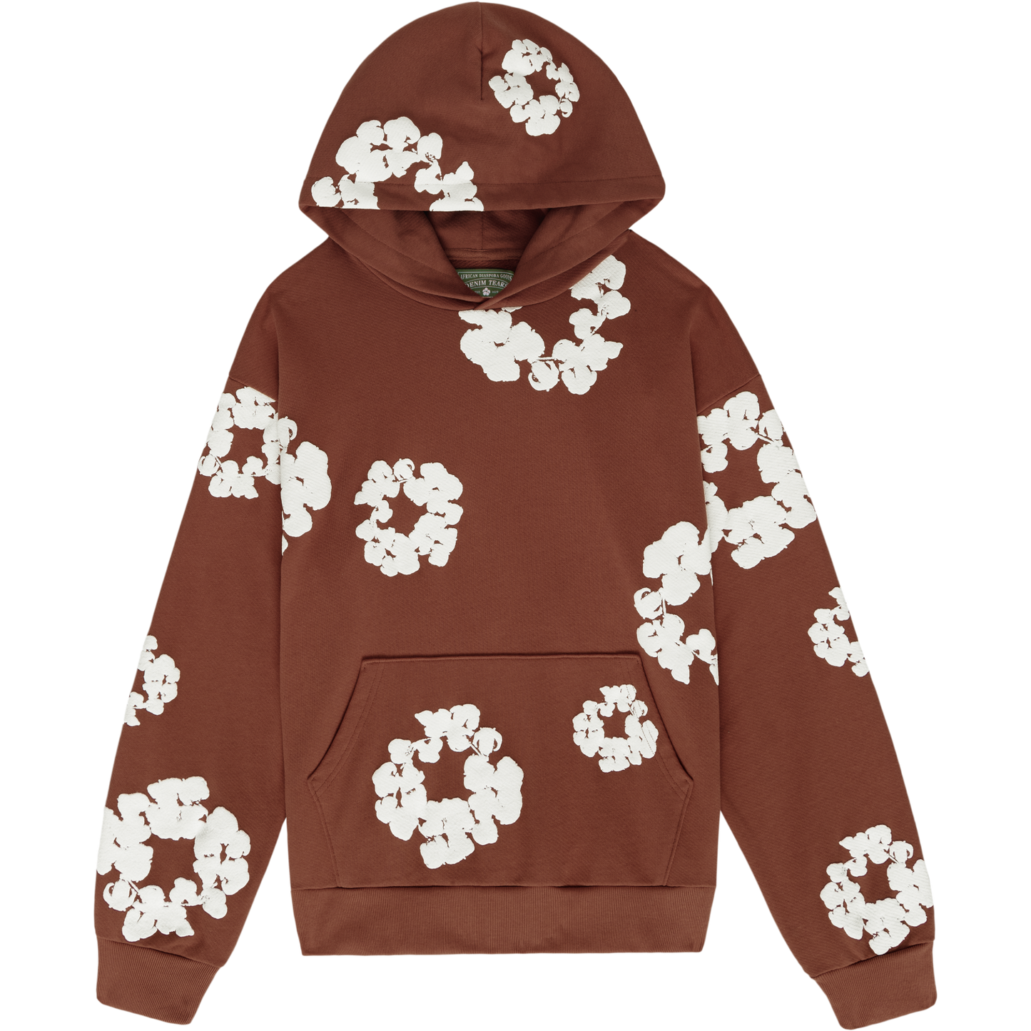 Denim Tears The Cotton Wreath Hoodie Brown