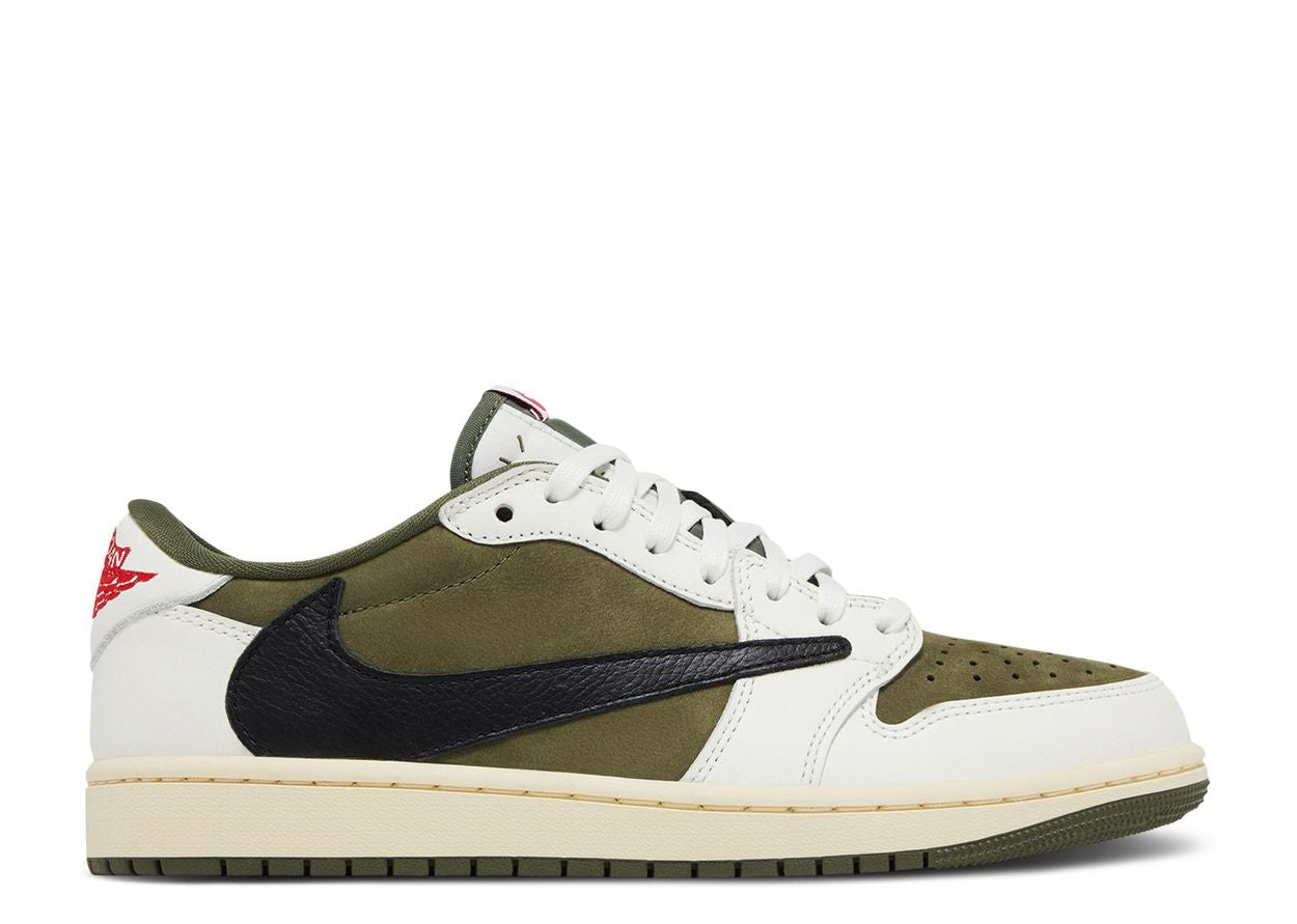 Jordan 1 low Travis Scott Olive Moyen
