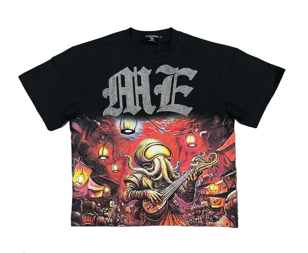 Mixed Emotions “Octopus” Rhinestone Tee