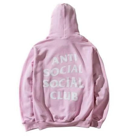 Anti Social Social Club Know You Better Hoodie Pink