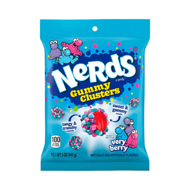 Grappes de bonbons gélifiés Nerds aux baies