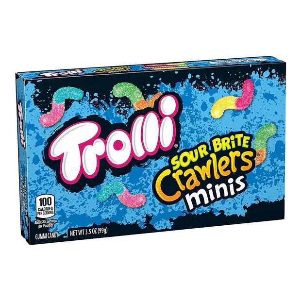 Trolli sour brite crawlers minis theater box