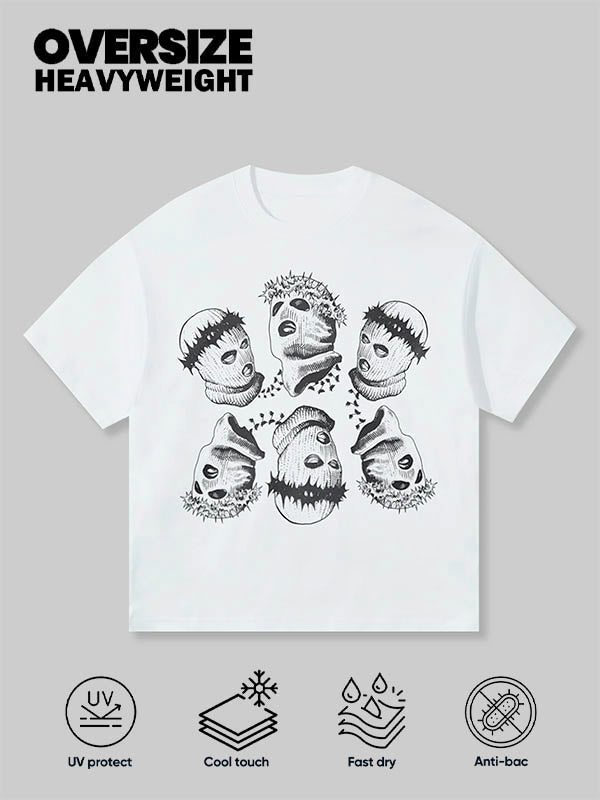 OBSTACLES & DANGERS© Masked Thorn Trendy Crewneck Sweatshirt