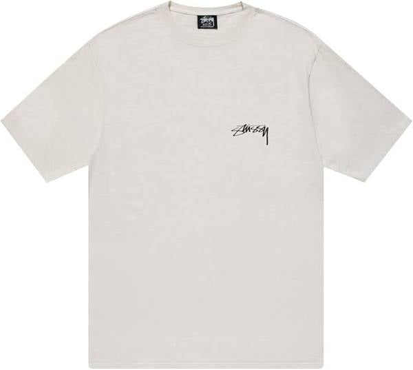 Stüssy T-shirt creation pigment dyed white
