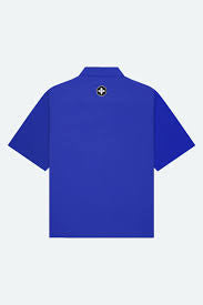 Sham Cuban Collar Shirt (Ultramarine)