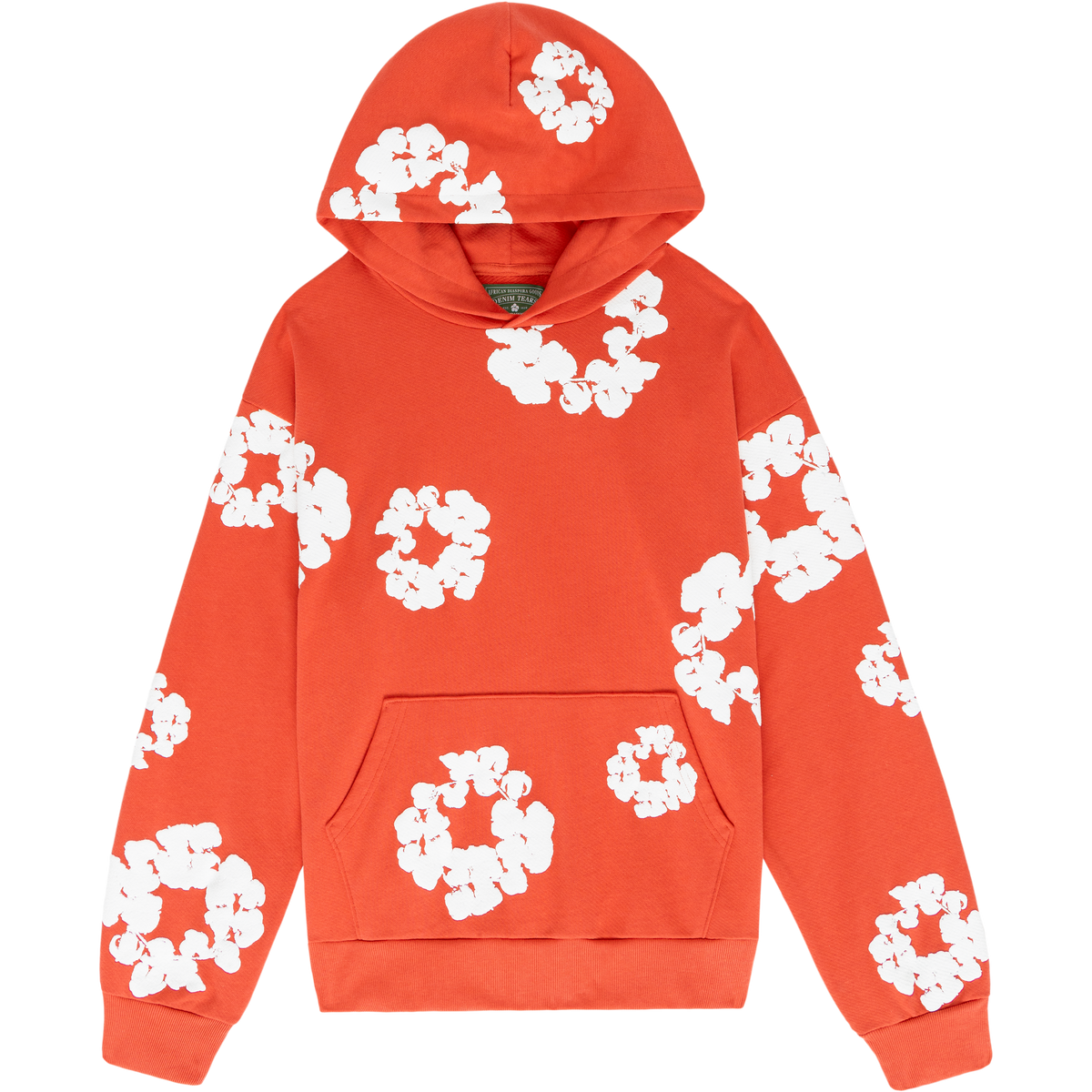 Denim Tears hoodie orange
