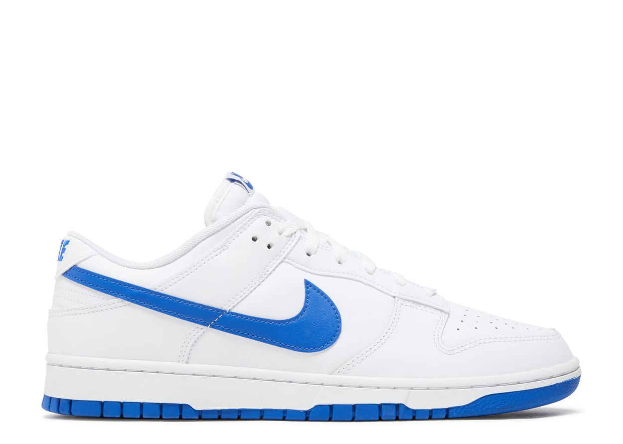 Nike dunk low white hyper royal