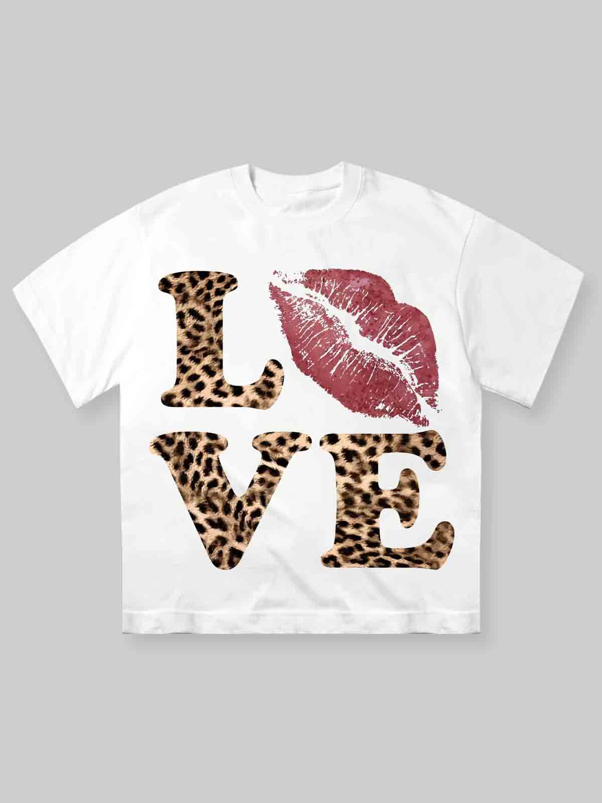 Wild Love Print T-shirt