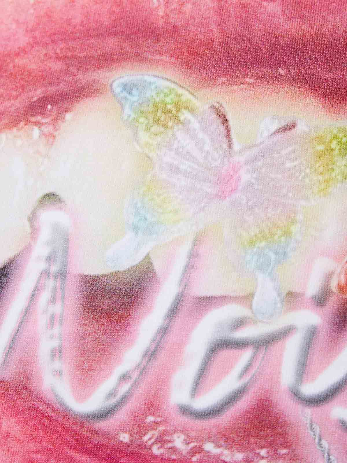 Barbie Pink Sexy Lip Print T-Shirt