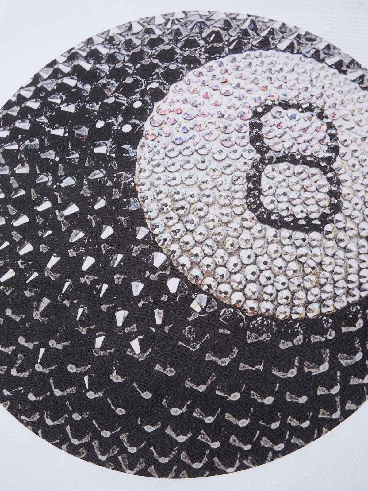 Rhinestone Billiard ⑧ Printed T-shirt