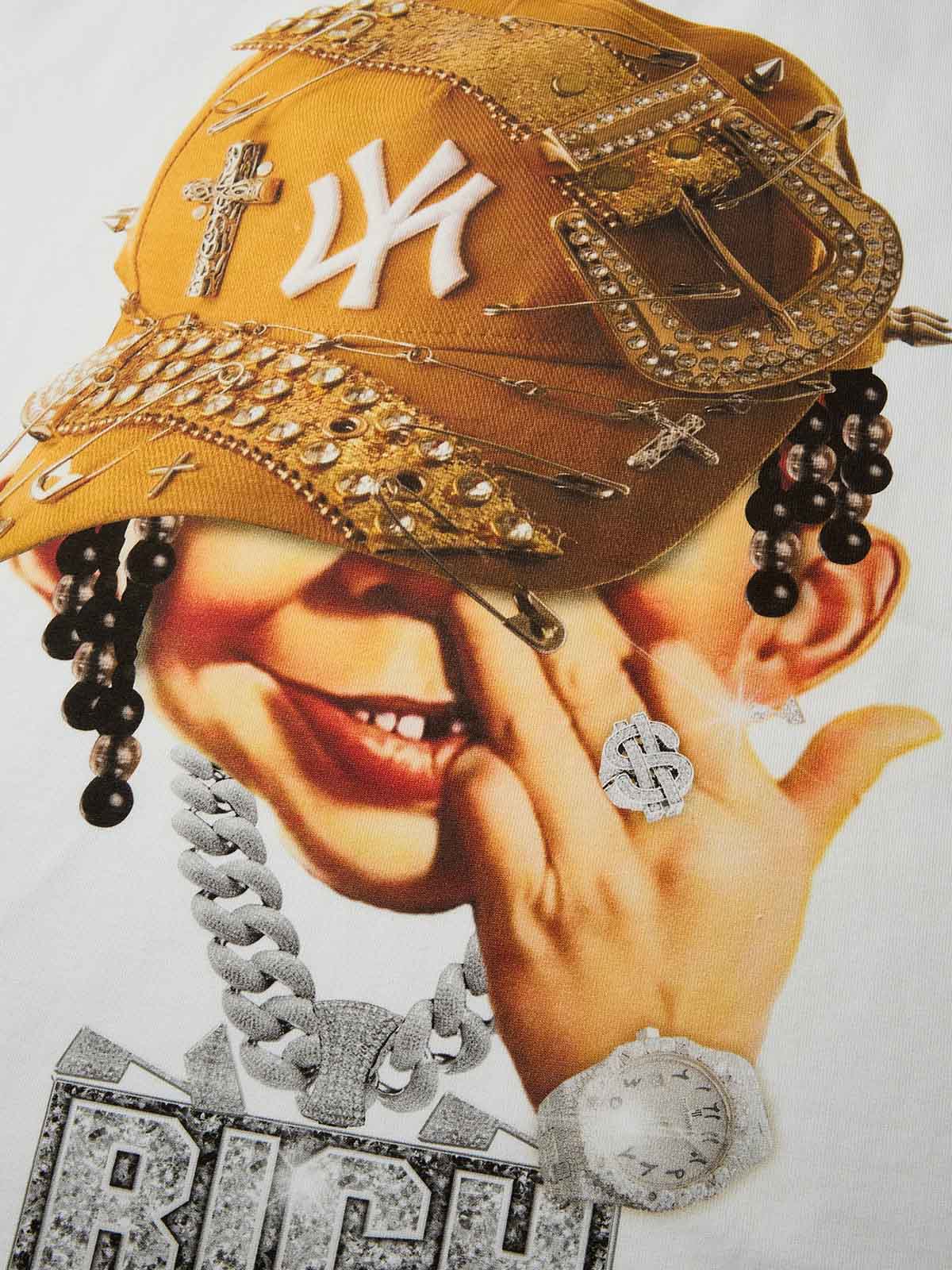 High-Quality Absolute Wealth Bad Boy Printed T-Shirt