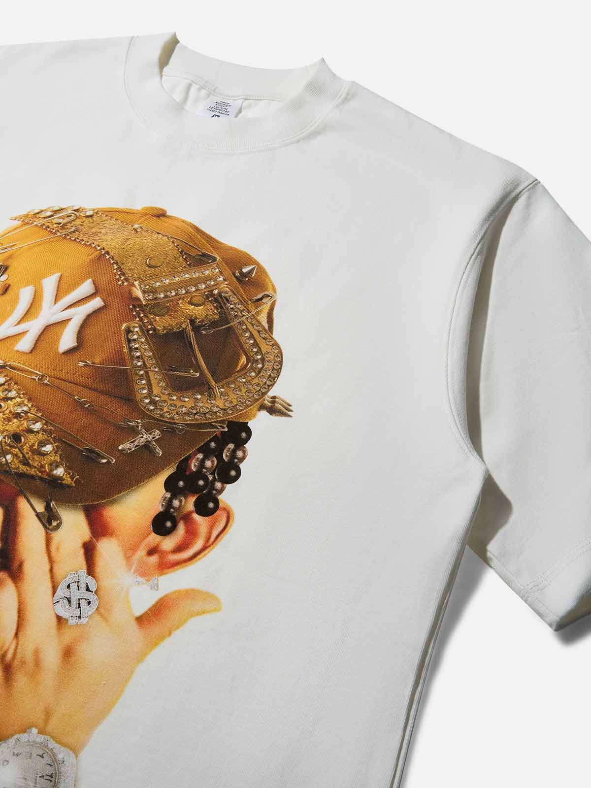 High-Quality Absolute Wealth Bad Boy Printed T-Shirt